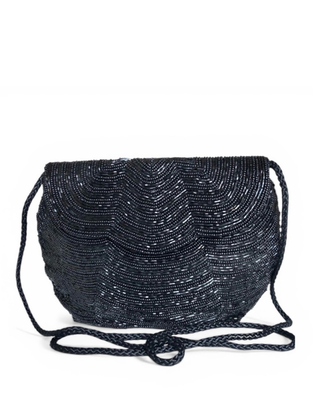 Vintage Sequin Clutch Evening Purse Cocktail Bag